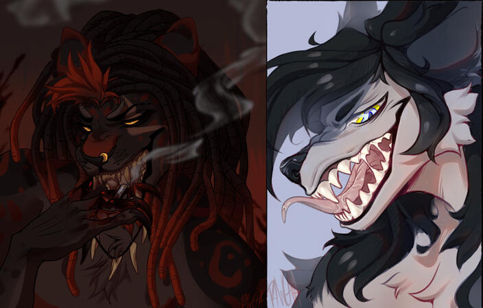 PORTRAIT / options: cell or paint shading $65